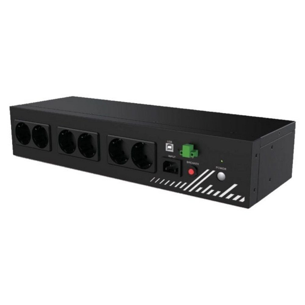 SAI Línea Interactiva Phasak Compact/ 800VA-480W/ 8 Salidas/ Formato Rack 2U