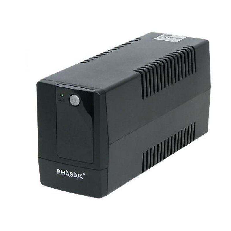 SAI Línea Interactiva Phasak Basic Interactive 800 VA/ 800VA-480W/ 2 Salidas/ Formato Torre