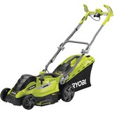 Cortacésped Ryobi RLM15E36H/ 1500W/ Corte Ø36cm/ Incluye Recolector de Hierba 45L y Adaptador Mulching