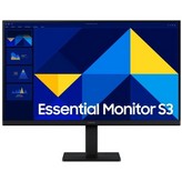 Monitor Profesional Samsung Essential Monitor S3 S24D304GAU/ 24'/ Full HD/ Negro