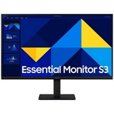 Monitor Profesional Samsung Essential Monitor S3 S27D300GAU/ 27'/ Full HD/ Negro