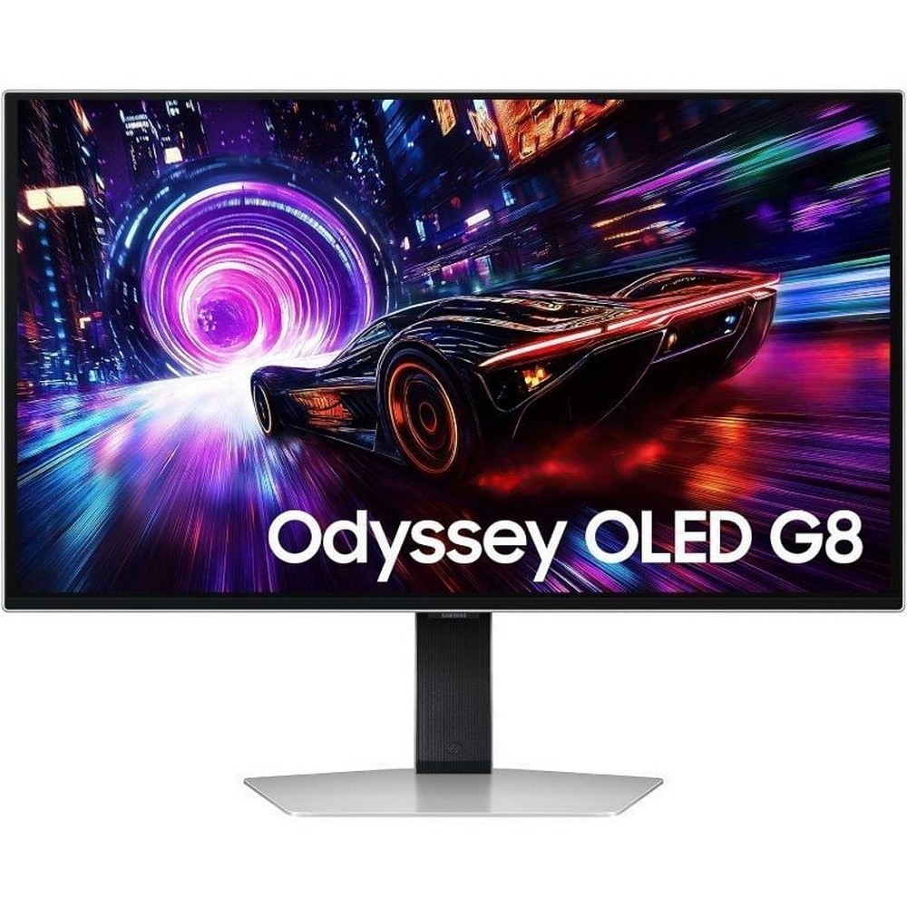Monitor Gaming Samsung Odyssey OLED G8 G81SF S27FG810SU 27'/ 4K/ 0.03ms/ 240Hz/ OLED/ Regulable en altura/ Plata