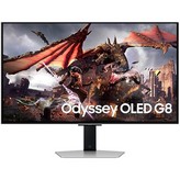 Smart Monitor Gaming Samsung Odyssey OLED G8 S32DG800SU 32'/ 4K/ 0.03ms/ 240Hz/ Multimedia/ Regulable en Altura/ Smart TV/ Plata