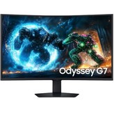 Monitor Gaming Samsung Odyssey G7 G75F 37'/ 4K/ 1ms/ 165Hz/ VA/ Regulable en altura/ Negro