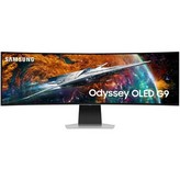 Smart Monitor Ultraparonamico Curvo Gaming Samsung Odyssey OLED G9 S49CG950SU 49'/ Dual QHD/ Multimedia/ 0.03ms/ 240Hz/ OLED/ Regulable en altura Gris