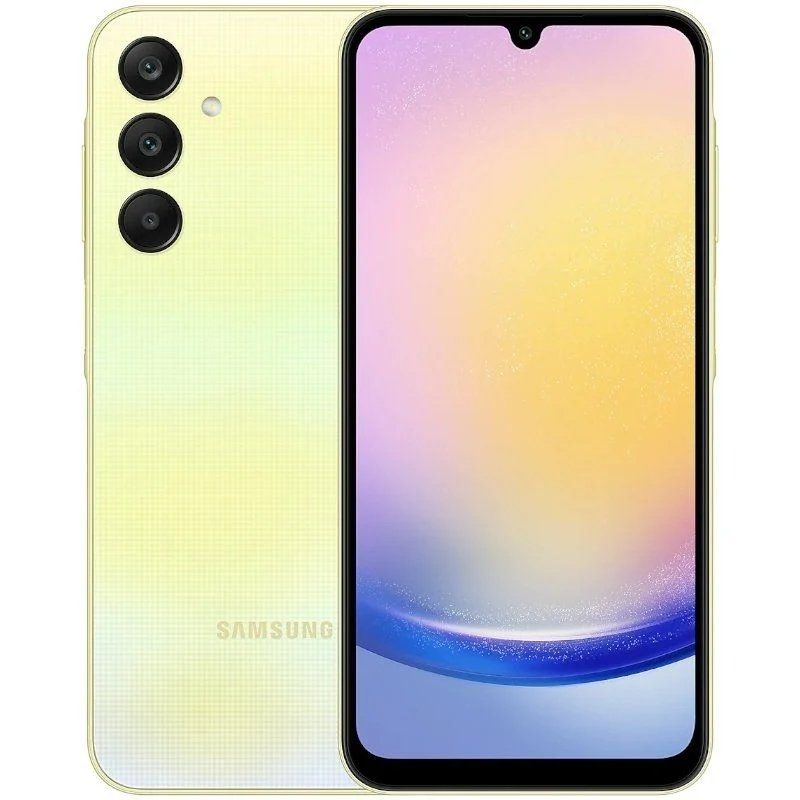 Smartphone Samsung Galaxy A25 8GB/ 256GB/ 6.5'/ 5G/ Amarillo