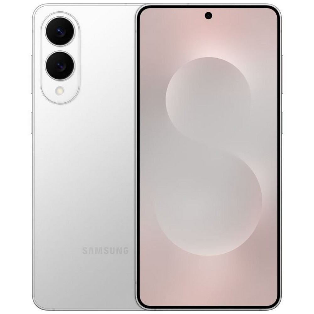 Smartphone Samsung Galaxy S25 Edge 12GB/ 256GB/ 6.7'/ 5G/ Titanio Plata