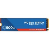 Disco SSD SanDisk WD Blue SN5100 500GB/ M.2 2280 PCIe Gen4/ Full Capacity