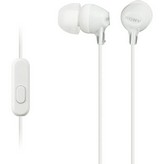 Auriculares Intrauditivos Sony MDR-EX15AP/ con Micrófono/ Jack 3.5/ Blancos