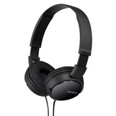 Auriculares Sony MDR-ZX110B/ Jack 3.5/ Negros