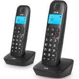 Teléfono Inalámbrico SPC Air Pro Duo 7302N/ Pack DUO/ Negro