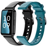 Smartwatch SPC Duo Fit/ Notificaciones/ Frecuencia Cardíaca/ Negro Oscuro