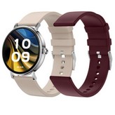 Smartwatch SPC Smartee Duo Velvet 9656B/ Notificaciones/ Frecuencia Cardíaca/ Blanco