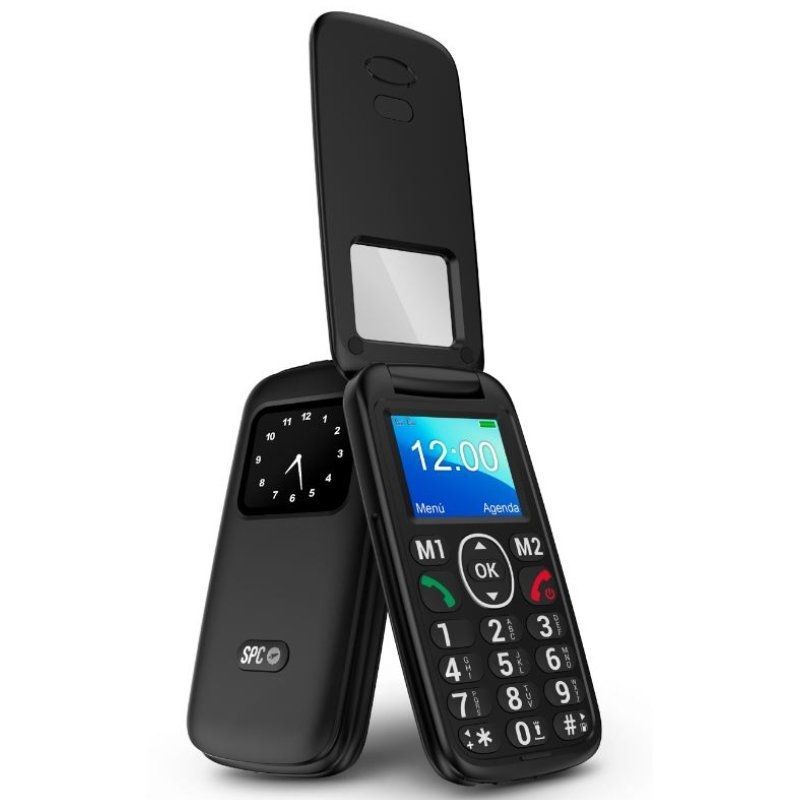 Teléfono Móvil SPC Titan View para Personas Mayores/ Negro - Ítem