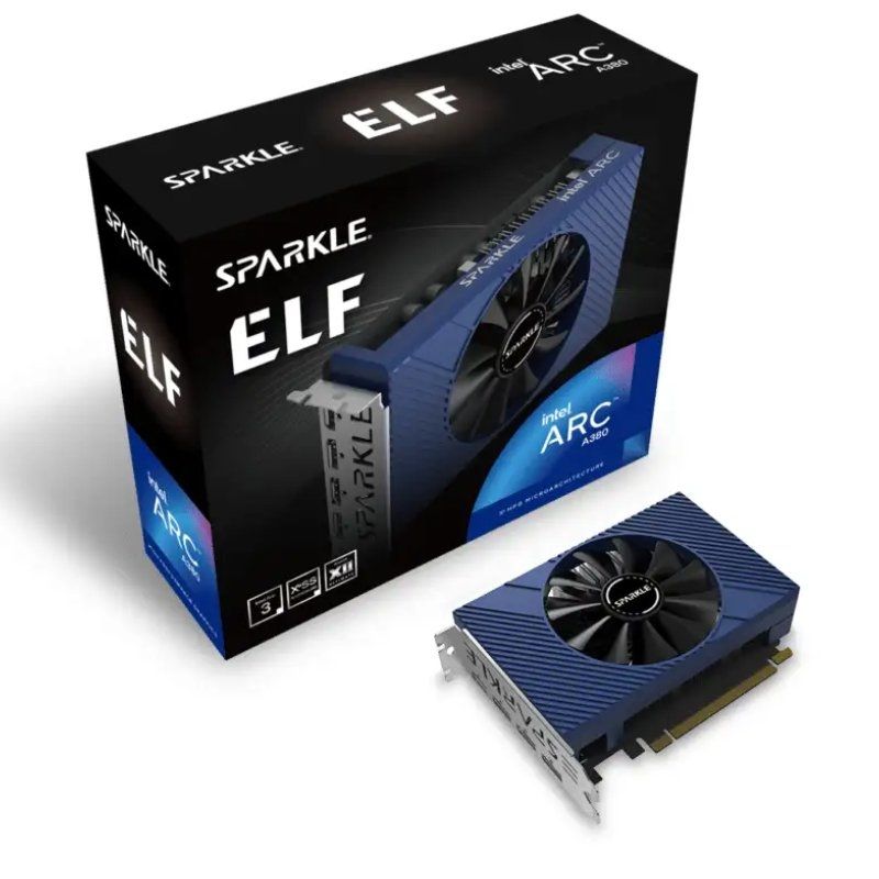 Tarjeta Gráfica Sparkle Intel Arc A380 ELF/ 6GB GDDR6 - Ítem