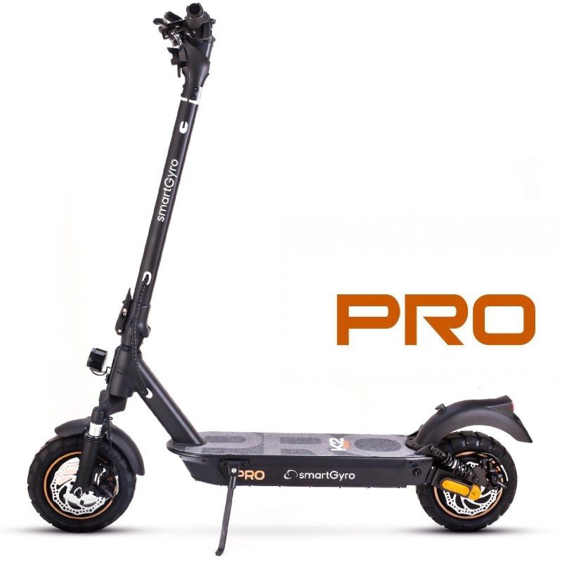 Patinete eléctrico smartGyro K2 PRO Black Certificado con motor de 1000W  48V 15Ah