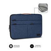 Funda Subblim Air Padding 360 Sleeve para Portátiles hasta 14'/ Azul