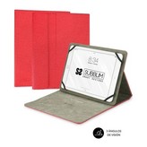 Funda Subblim Clever Stand para Tablets de 9'-10.1'/ Roja