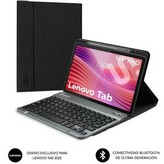Funda con Teclado Subblim Shock Case Lenovo Tab 10.1' 2025/ Negra