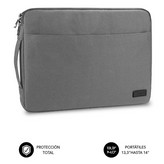 Funda Subblim Urban Laptop Sleeve para Portátiles hasta 14'/ Gris