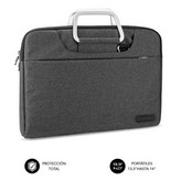 Maletín Subblim Business para Portátiles 13.3-14'/ Gris