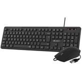 Teclado y Ratón Subblim Combo Business Slim CSSK01/ Negro