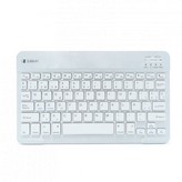 Teclado Compacto Inalámbrico por Bluetooth Subblim Smart/ Plata