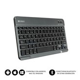 Teclado Compacto Inalámbrico por Bluetooth Subblim Smart/ Gris