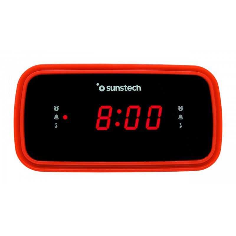 Despertador Sunstech FRD60RD/ Radio FM