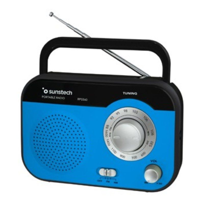 Radio Portátil Sunstech RPS560/ Azul - Ítem