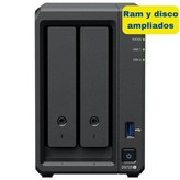 NAS Synology Diskstation DS725+/ 2 Bahías 3.5'- 2.5'/ 8GB DDR4/ 8TB/ Formato Torre