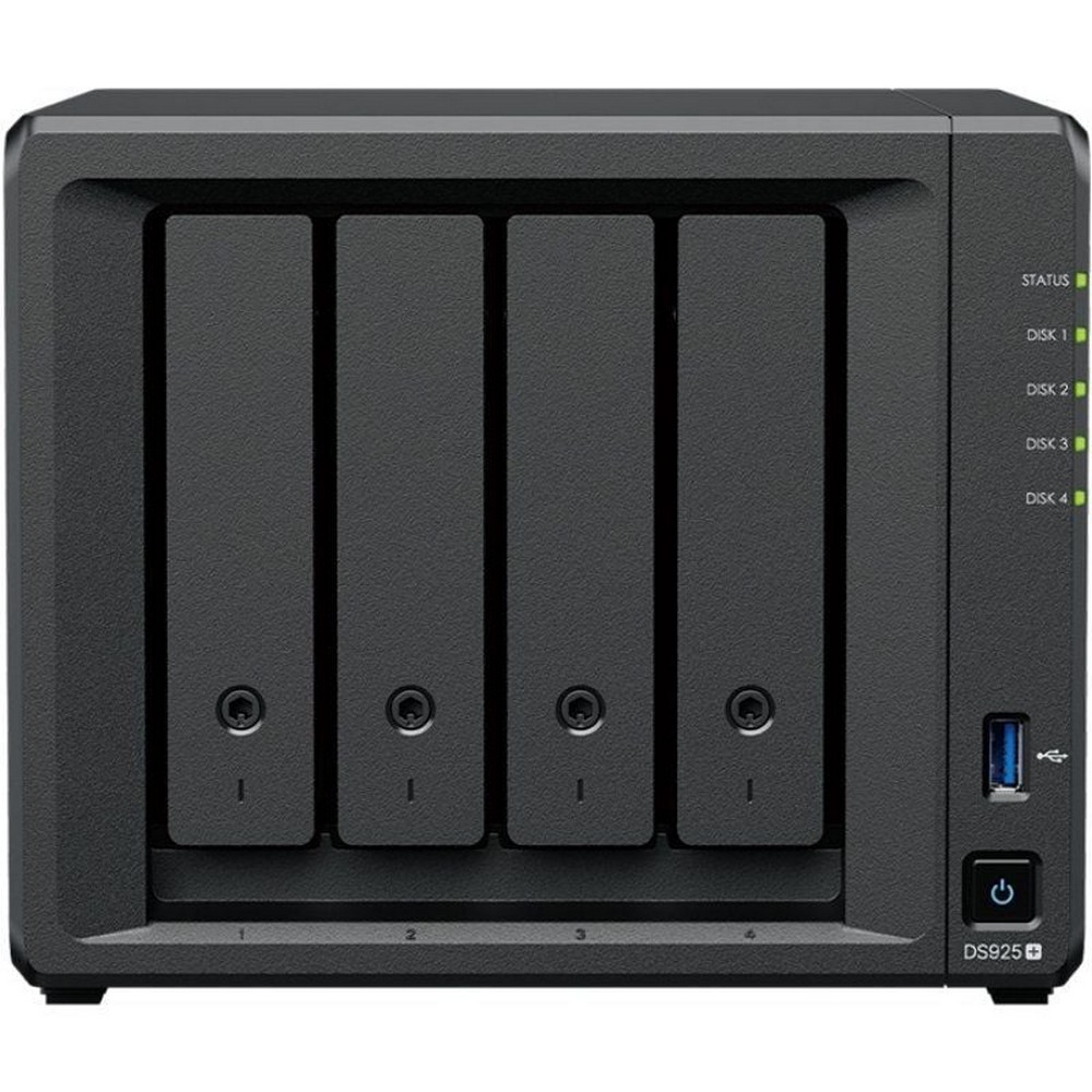 NAS Synology Diskstation DS925+/ 4 Bahías 3.5'- 2.5'/ 4GB DDR4/ Formato Torre