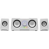 Altavoces Mars Gaming MS22W/ 35W/ 2.2/ Blancos