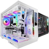 Caja Gaming Semitorre Mars Gaming MC-MIRAGE/ Blanca