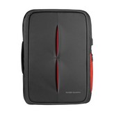 Mochila Mars Gaming MB2 para Portátil hasta 17.3'/ Puerto USB/ Antirrobo/ Impermeable/ Gris y Roja