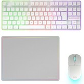 Pack Gaming Mars Gaming MCPWTKL/ Teclado Inalámbrico + Ratón Inalámbrico + Alfombrilla