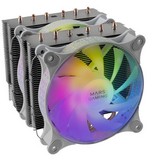 Ventilador con Disipador Mars Gaming MCPU-XTW/ 12cm/ Blanco