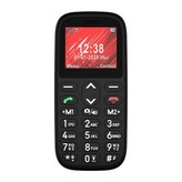 Teléfono Móvil Telefunken S410 para Personas Mayores/ Negro