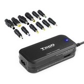 Cargador de Portátil TooQ TQLC-90BS02M/ 90W/ Manual/ 12 Conectores/ Voltaje 15-24V/ 1 USB