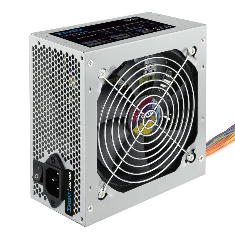 Fuente de Alimentación TooQ TQAPOLO-500SP/ 500W/ Ventilador 12cm - Ítem