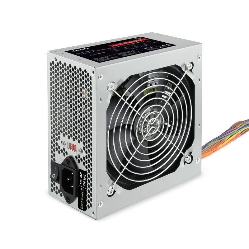Fuente de Alimentación TooQ TQEP-500S-INT/ 500W/ Ventilador 12cm - Ítem