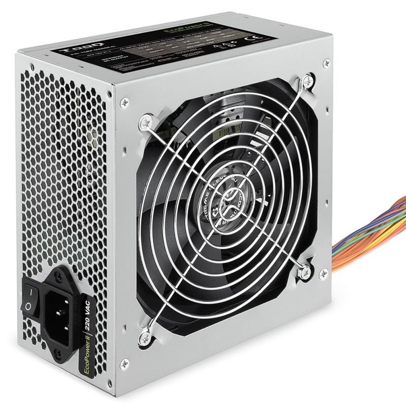 Fuente de Alimentación Tooq TQEP-500SSE-O OEM/ 500W/ Ventilador 12cm - Ítem