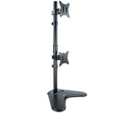 Soporte para 2 Monitores TooQ DB1703TNV-B/ hasta 9kg