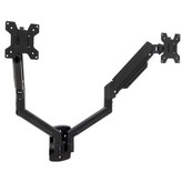 Soporte de Pared para 2 Monitores TooQ LP1434TNR-B/ Giratorio/ Inclinable/ Rotatorio/ hasta 10kg