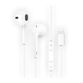 Auriculares Tech One Tech earTECH HIP TEC1201/ con Micrófono/ Lightning/ Blancos