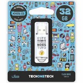 Pendrive 32GB Tech One Tech No Es Tuyo USB 2.0