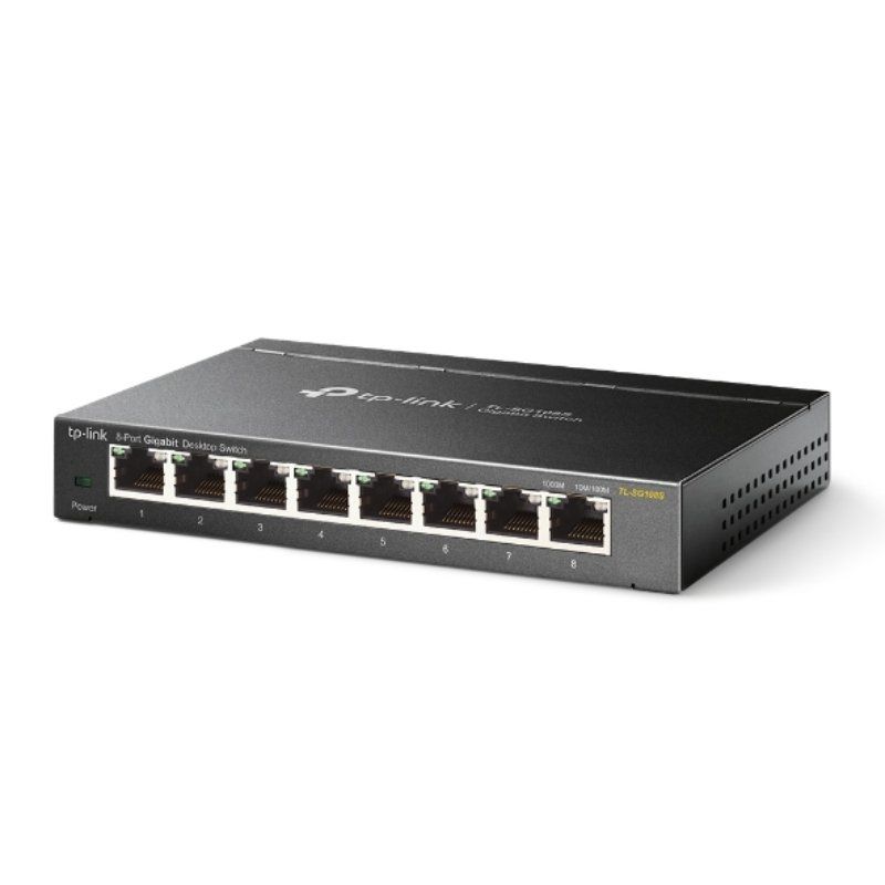 Switch TP-Link TL-SG108S 8 Puertos/ RJ-45 10/100/1000 - Ítem