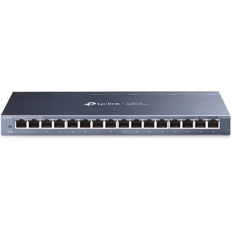 Switch TP-Link TL-SG116 16 Puertos/ RJ-45 10/100/1000 - Ítem