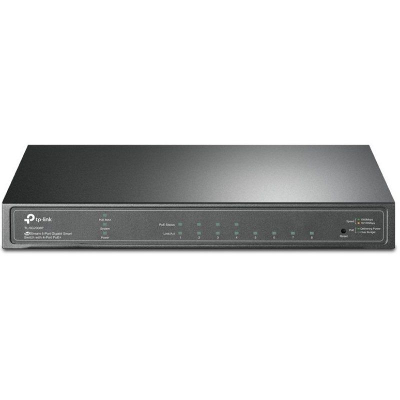 Switch Gestionable TP-Link TL-SG2008P 8 Puertos/ RJ-45 10/100/1000/ PoE