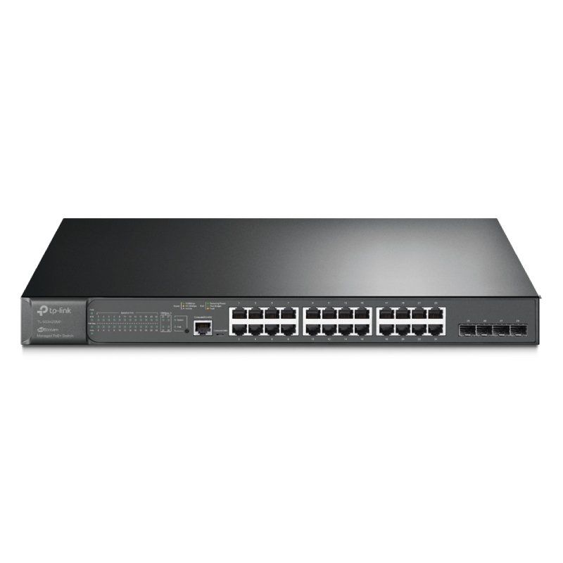 Switch TP-Link Omada Gigabit L2 JetStream TL-SG3428MP 28 Puertos/ RJ-45 10/100/1000 PoE/ SFP - Ítem